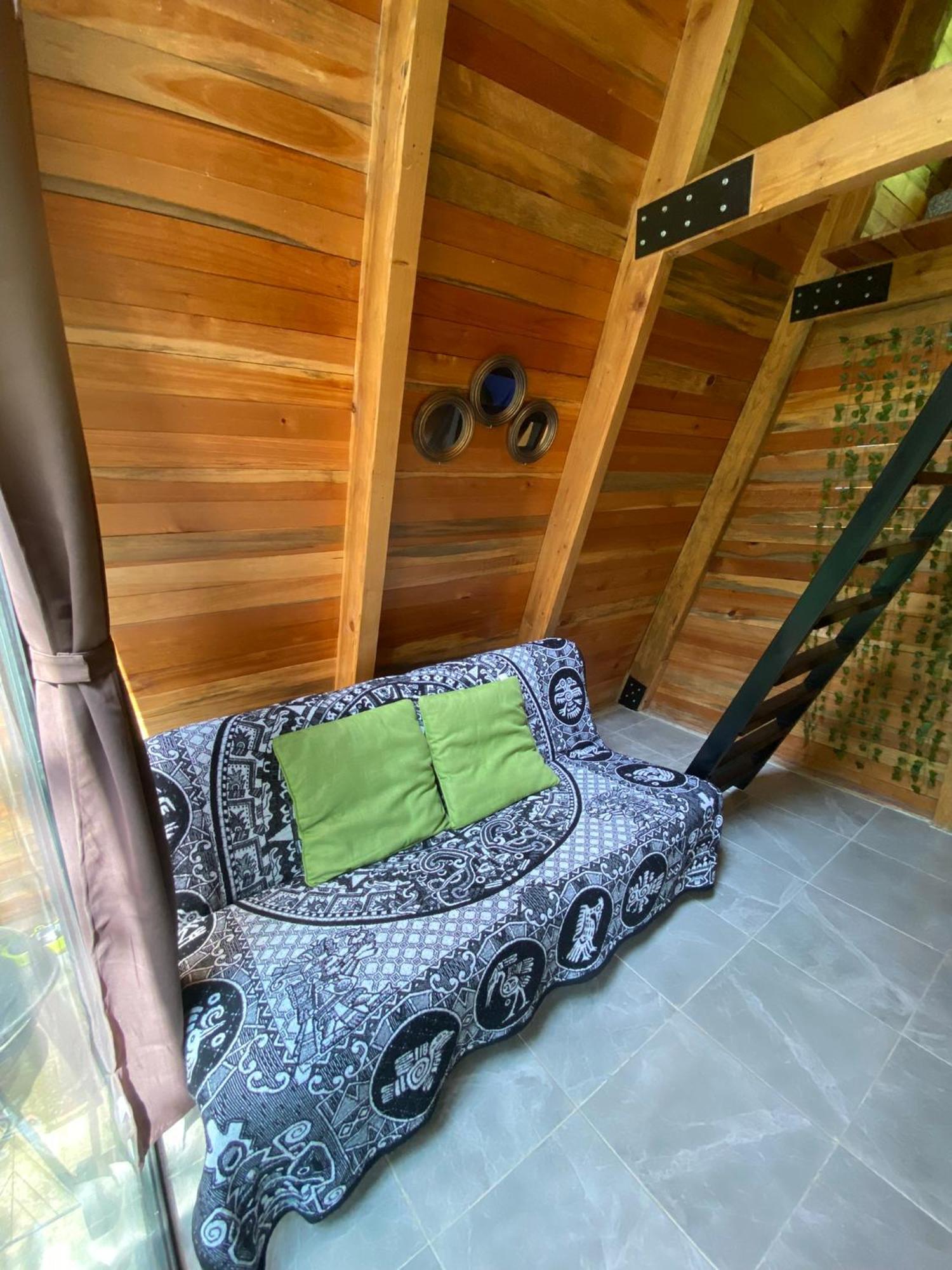 Cabanas Alpina, Romantica Y Acogedora A 10 Minutos Del Centro เตโปซตลัน ห้อง รูปภาพ
