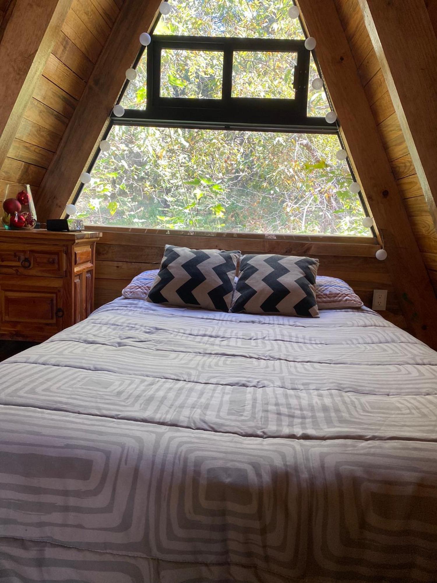 Cabanas Alpina, Romantica Y Acogedora A 10 Minutos Del Centro เตโปซตลัน ภายนอก รูปภาพ