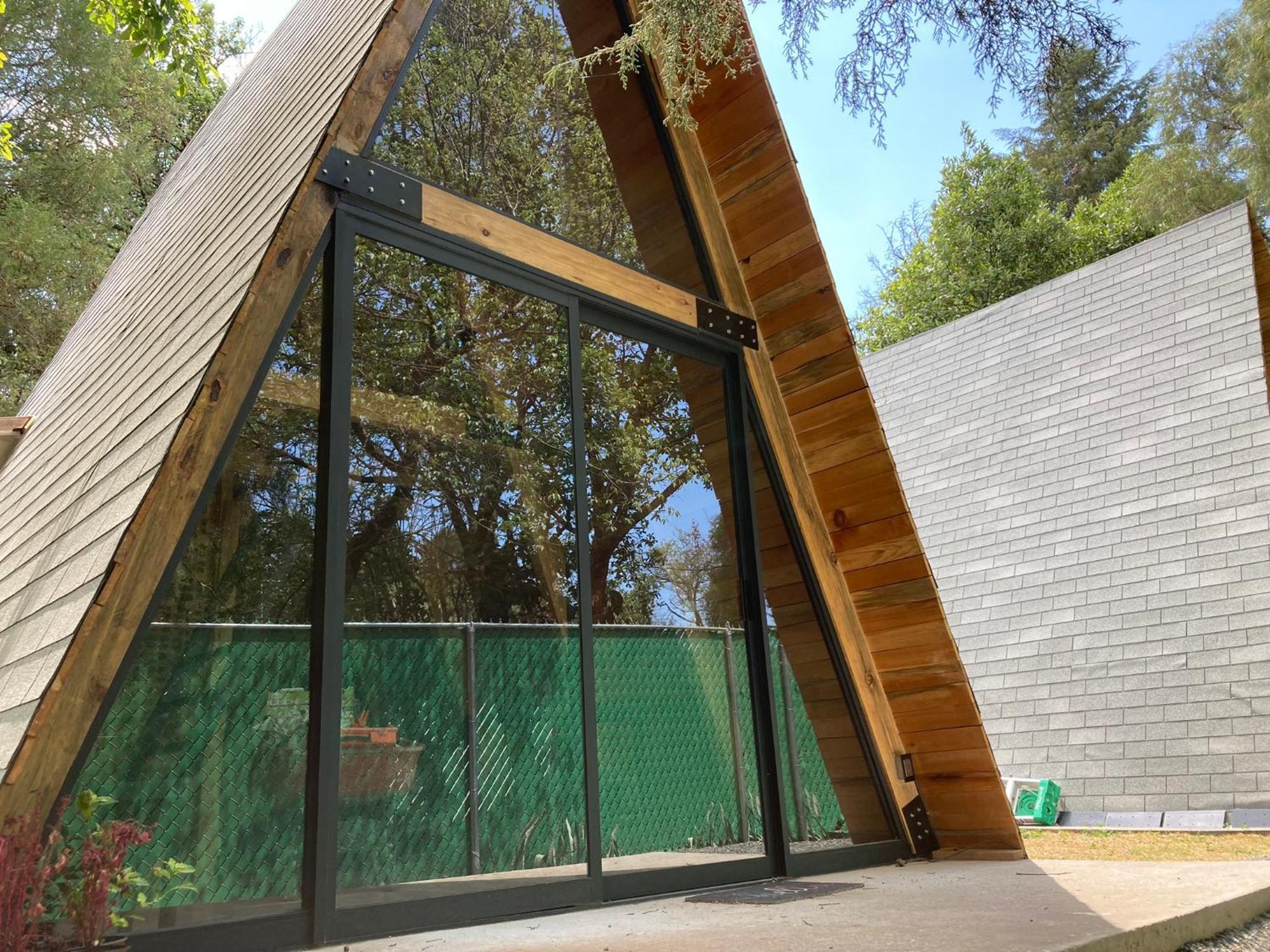 Cabanas Alpina, Romantica Y Acogedora A 10 Minutos Del Centro เตโปซตลัน ภายนอก รูปภาพ