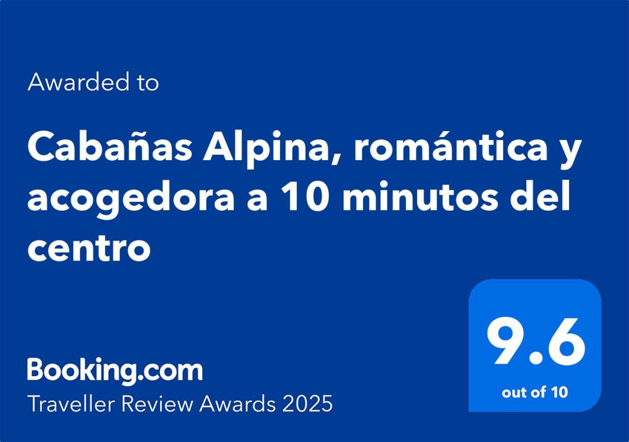 Cabanas Alpina, Romantica Y Acogedora A 10 Minutos Del Centro เตโปซตลัน ภายนอก รูปภาพ